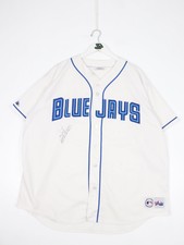 Vintage Toronto Blue Jays Baseball Jersey Mens 2XL White Majestic