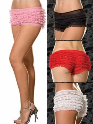 Ruffled Panties - Sheer Rhumba "Patty" Panties - Image 1 of 4