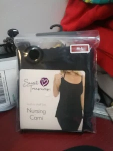 Sujetador de estante camuflado de maternidad para mujer Nip SECRET TREASURES negro M/L L/XL 2X - Imagen 1 de 1