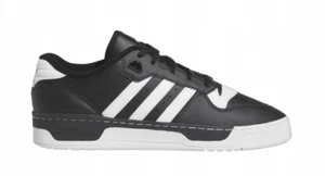 FZ6327 Uomo ADIDAS RIVALRY LOW Nero/Bianco Scarpe Sportive Moda Uomo - Foto 1 di 8