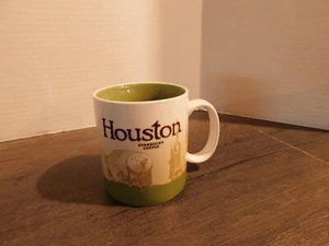 Starbucks Houston / Dallas Texas Global Icon Collector Series Mug Green Cup 16oz - Picture 1 of 2