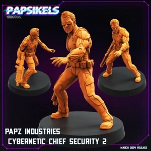 cyberpunk compatible security chef - Picture 1 of 1