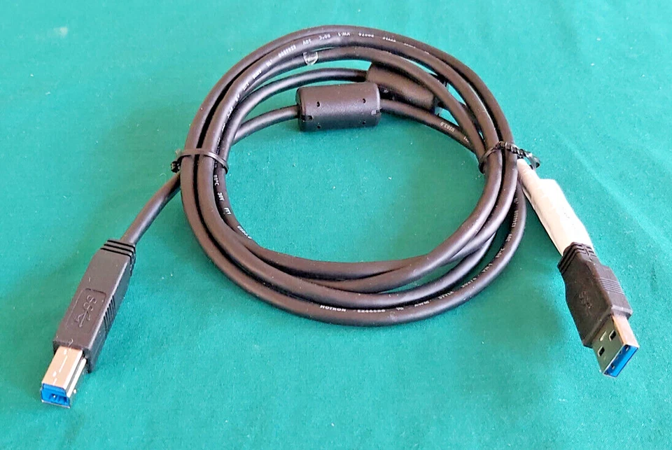 USB 2.0 A to B Printer Cable Lead Plug 1m Epson Canon HP New FREE POSTAGE! - Image 1 of 1