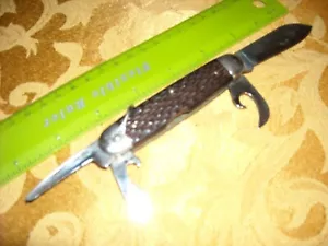 BSA pocket knife 4 blade original VGC 1950-1980 - Picture 1 of 9
