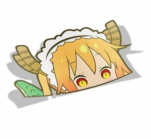 Tohru | Kobayashi-san Chi no Maid Dragon | Peeker - Peek - Anime Vinyl Stickers - Imagen 1 de 1