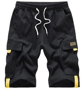 Women's Cargo Shorts Casual Cotton Shorts Multi-Pocket Outdoor Cargo Shorts B... - Picture 1 of 8