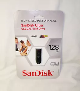 Unidad Flash SanDisk Ultra 128GB USB 3.0 (Compatible con USB 2.0) (Nueva, Precintada) - Imagen 1 de 2