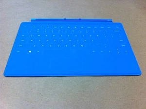 Microsoft Touch Cover for Microsoft Surface RT, Pro 1 & 2  CYAN  -  D5S-00004   - Picture 1 of 2
