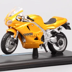 Maisto 1/18 TRIUMPH DAYTONA 955i bike model T595 motorcycle Diecast Toy gold - Picture 1 of 15