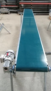 NEU! Förderband Transportband 2600 x 400 mm, Gurtförderer, Getriebemotor, PVC - Bild 1 von 8