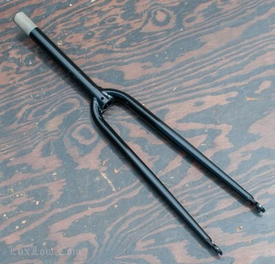 700c Track RoadBike FORK NOS 1 1/8" Threadless Gravel Cruiser Fixed Gear Bicycle - Image 1 of 2