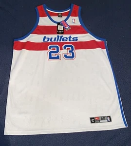 Nike Authentic Michael Jordan Vintage Bullets Jersey size 60 with tags - Picture 1 of 11