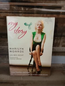 Marilyn Monroe Biographie Meine Geschichte Hardcover Buch Illustrierte Ausgabe - Bild 1 von 8