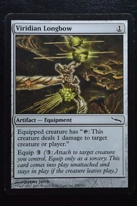 Magic The Gathering MTG VIRIDIAN LONGBOW Mirrodin LP Lightly Played - Picture 1 of 2