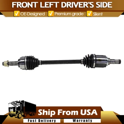 Eje articulado CV delantero izquierdo para Nissan Versa L4 2009-2011 1,6 L, automático, 4 velocidades Foto 1 de 4