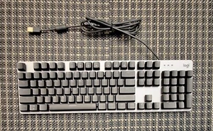 NEW Logitech K845 Mechanical Illuminated Keyboard - Black/Silver - Photo 1/4