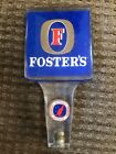 Vintage Lucite Foster's Beer Tap Handle Keg Knob Brew Bar Collector Australia