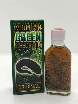 10 x 30 мл масло пиявки горный зеленый 100% органический пенис большее увеличение - Изображение 1 из 4