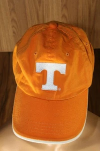 NCAA Tennessee Vols Volunteers Orange Adjustable White T Hat Cap Signatures - Picture 1 of 8