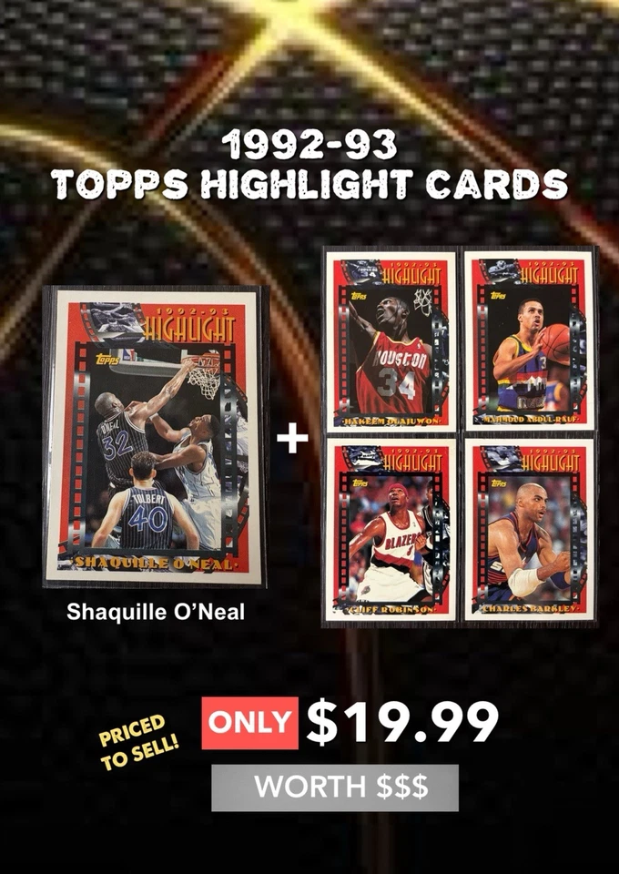 Shaquille O’Neal Topps Highlight 1992-93 Foto 1 de 4