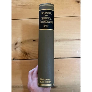 VTG Experimental and theoretical electrochemistry book. H/C Dole. 1st edition - Picture 1 of 5