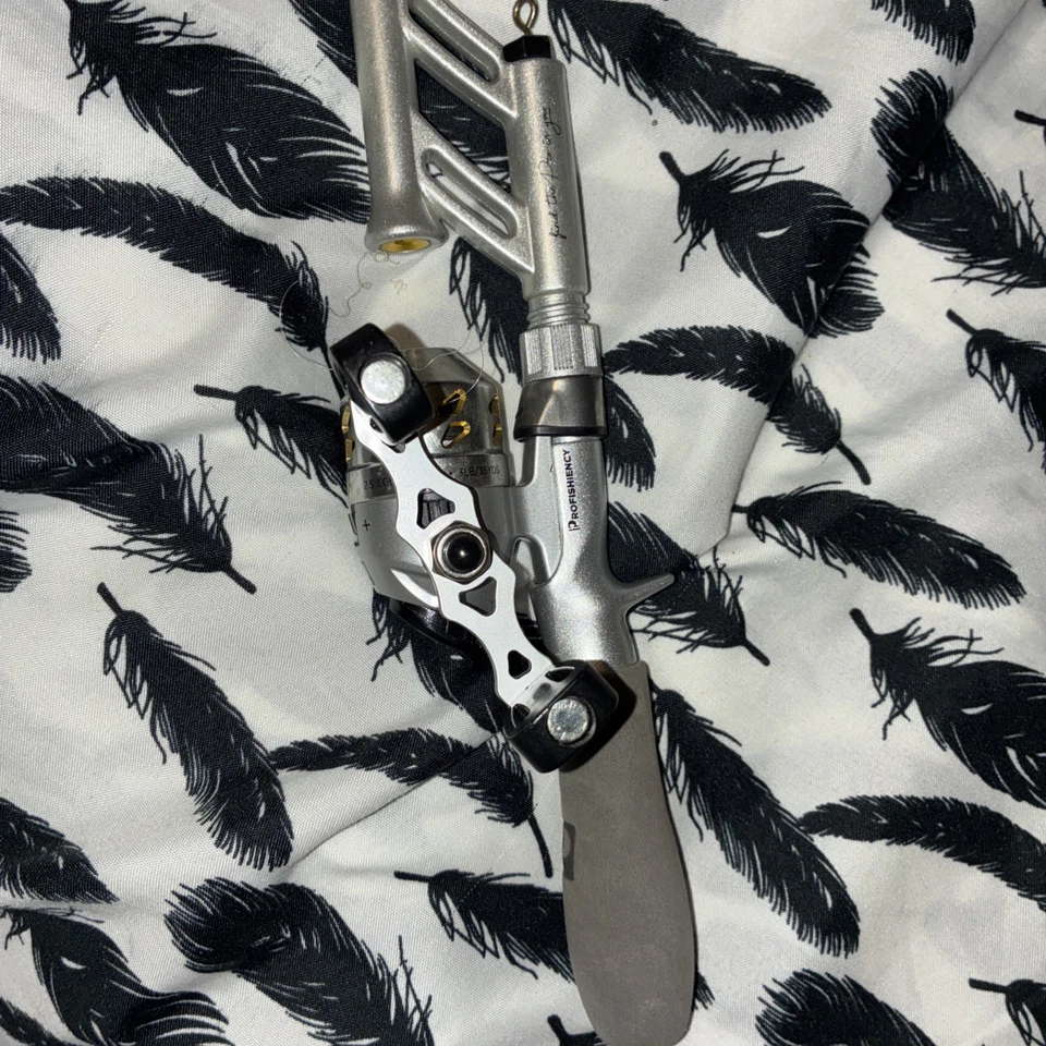 Profishiency TINYPCSG  Tiny but Mighty 20in Silver Fishing Rod/Reel Combo Used - Image 1 of 3