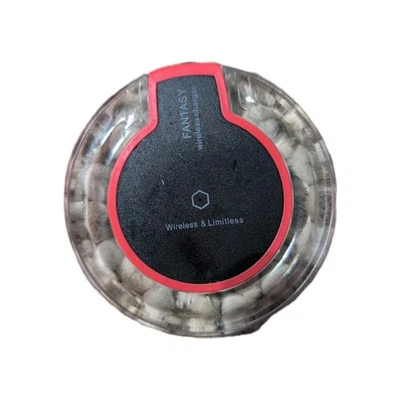 Qi Wireless Fast Charger Charging Pad Dock for Samsung iPhone Android Cell Phone - Image 1 of 2