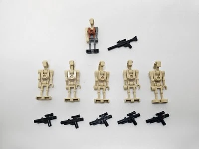 LEGO® Star Wars Battle Droid Minifiguras Paquete Con Droide Comando - Seis Figuras Foto 1 de 4