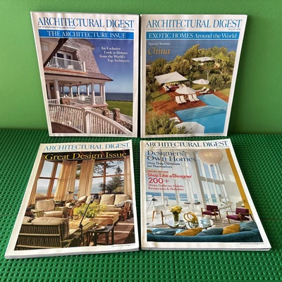 ARCHITECTURAL DIGEST INTERNATIONAL MAGAZINE OF DESIGN LOT  2008-2010 - Image 1 of 4