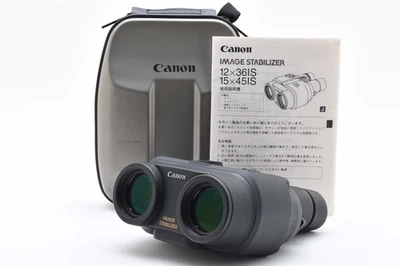 [Exc+5 w/ Case] Canon Binoculars 12x36 IS 5.6° Image Stabilizer From JAPAN - Image 1 of 4