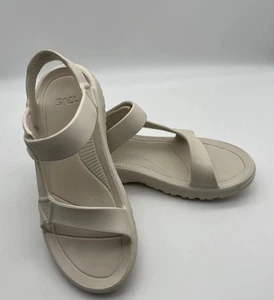 SANDALES FEMME TEVA HURRICANE DRIFT CAOUTCHOUC TAILLE 10 COULEUR CRÈME - Photo 1/15