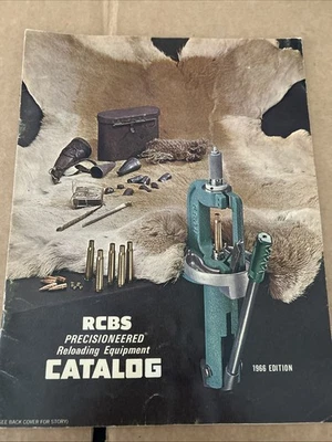 1966 RCBS PRECISIONEERED   RELOADING EQUIPMENT CATALOG, " A2" RELOADING PRESS - Image 1 of 2