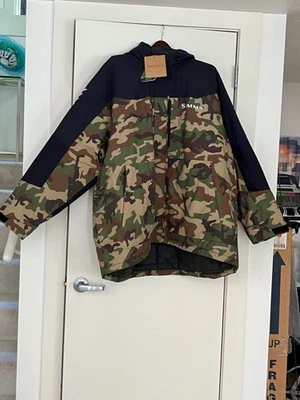 Simms Men's Challenger Waterproof Insulated Jacket, New with tags, 4XL, Camo - Image 1 of 4
