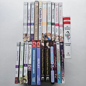 Lot of 23 Yaoi BL Manga Books Mixed Series June Tokyo Pop English - Foto 1 di 10