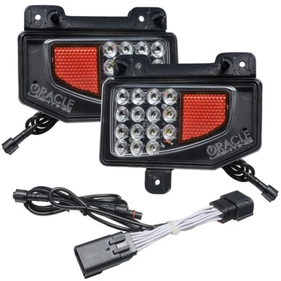 Oracle compatível com Jeep Gladiator JT para-choque traseiro luzes de LED reversas com plugue  - Imagem 1 de 4