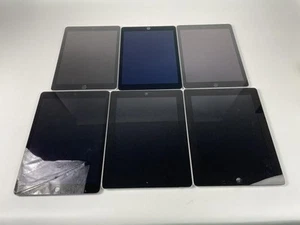 Apple iPad 2, iPad 5, iPad 6, iPad 9 Tablet Assorted - Lot of 6 - Picture 1 of 6