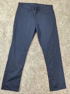 Theory Mens Raffi Slim Fit Pants Men's 34 Dark Navy Preppy Office - Picture 1 of 8