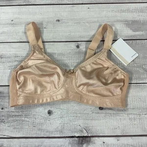 Amoena Mastektomie BH Damen 34B Nude Beige Rita 2004 Kabellos Soft Cup NEU - Bild 1 von 12