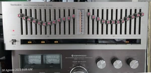 Equalizzatore Technics SH-8020, 1981-82. Con manuale d'uso. Funzionante. - Foto 1 di 10