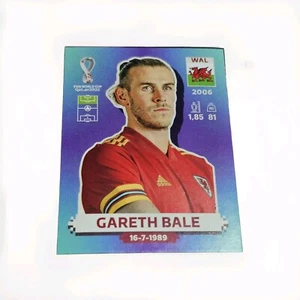 PEGATINA SELLO PANINI GARETH BALE GALES #17 COPA DEL MUNDO 2022 FIFA - Imagen 1 de 2