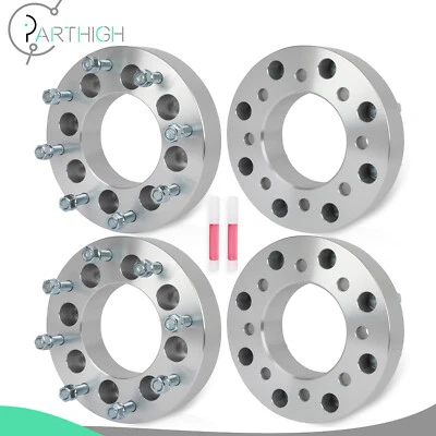 For Ford F250 8x170 Models with 8x200 Dually Wheels (4) 2" Thick Wheel Adapters - Image 1 of 4