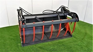 Silozange 1600 mm Greifschaufel Krokodilschaufel Schaufel 1,6 m Greifzange Euro - Bild 1 von 17