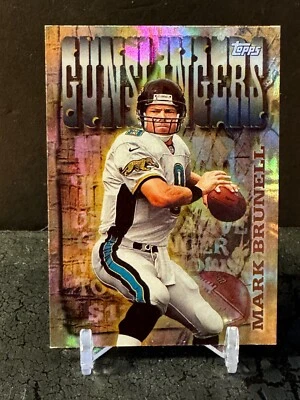 1998 Topps Football Mark Brunell Gunslingers Card #7 - Image 1 of 2