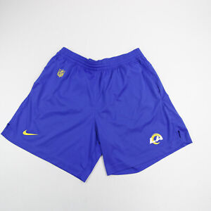 LA Rams Nike NFL On Field Dri-Fit Athletic Shorts Men's Blue Used
