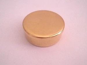 Cap or Pill Box in Brass/Copper/German Silver - Plain or Inscribed, by Tedd Cash - Picture 1 of 8