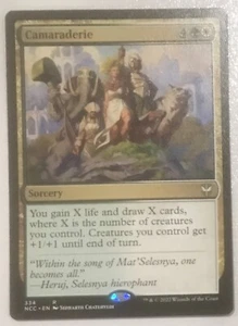 CAMARADERIE Streets of New Capenna Commander MTG Magic - Picture 1 of 1