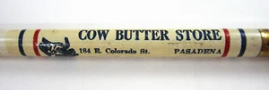 Vintage Cow Butter Store Soda Fountain Dairy Advertising Pasadena CA 1930-50s - Picture 1 of 7