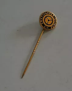 RS0620-075: Automobilia Badge Pin Drivers Protection E. V. IN Gold - Picture 1 of 2