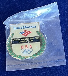 BANK of AMERICA / OFFICIAL SPONSOR 2000 - 2004 of USA OLYMPIC TEAMS / CROWN PIN - Bild 1 von 2