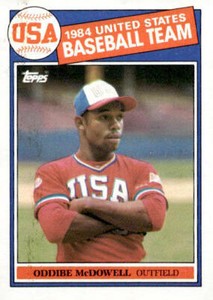 1985 Topps Baseball Oddibe McDowell #400